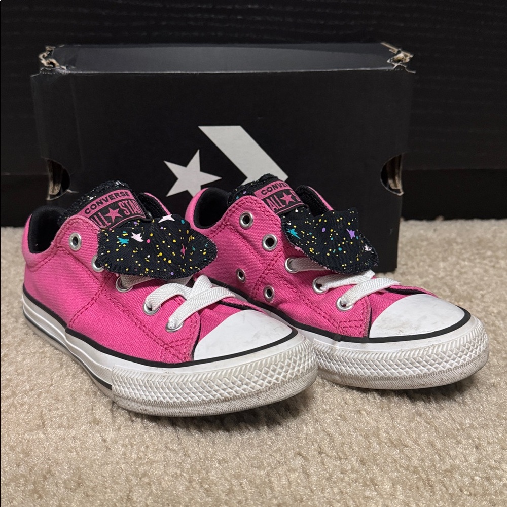 Converse Low-Top Sneakers with Starry Laces
